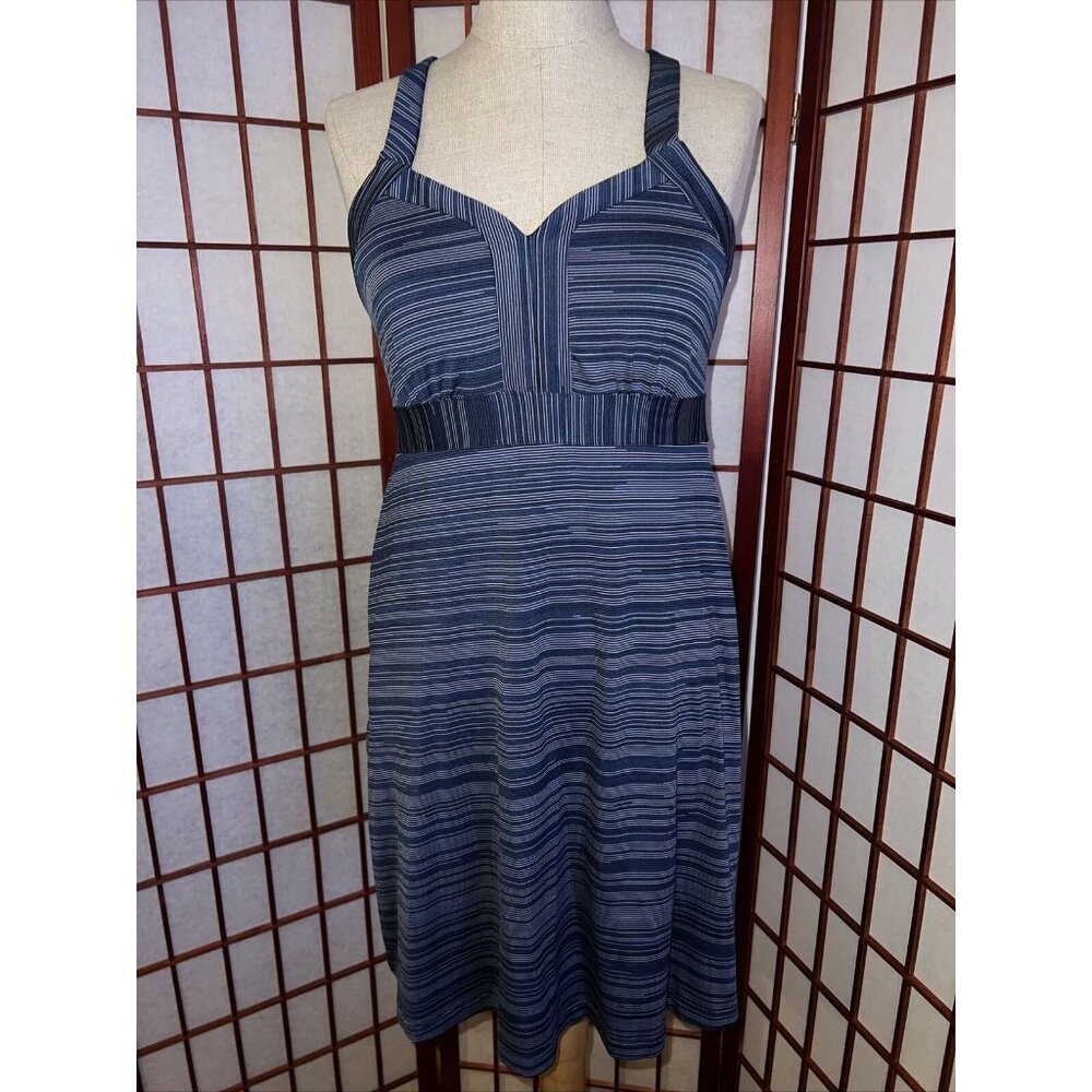 Columbia Women's For Reel PFG Tank Dress Size Small S Omni-Wick Blue Sleeveless